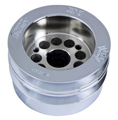 Ford Internal 8BA Flat Head Wide Belt - Steel - Chrome - 5-5/8 Harmonic Damper Categories Fluidampr 550203