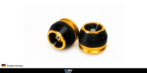 Dimotiv DMV AD Front Axle Slider for BENELLI BJ600GS 10-14 , BN 600 13-14 / BMW F800R 09-14 / KEEWAY RK 600(RK6) 12~14 Gold Axle Blocks Dimotiv DI-FASR-BM-04-G