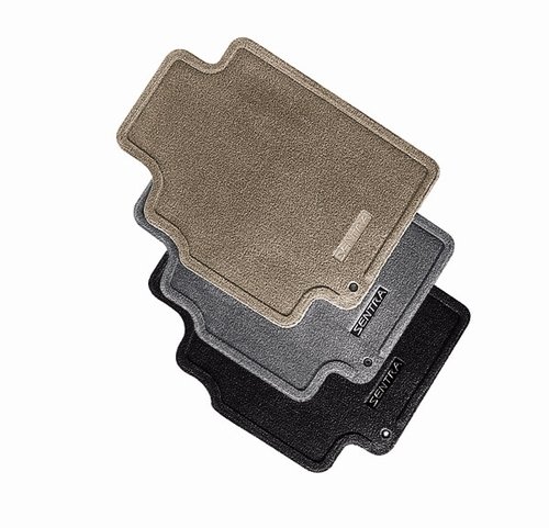 2004-2006 Nissan Sentra Blond Nissan Carpeted Floor Mats - 999E2-LQ000BD Custom Fit Nissan 999E2-LQ000BD