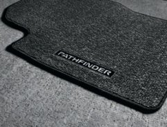 Nissan Pathfinder Charcoal Nissan Carpet Floor Mats - 999E2-XU031CH Custom Fit Nissan 999E2-XU031CH