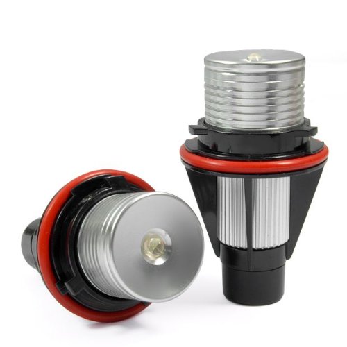 White Angel Eye Led Bulbs For BMW E60 E61 E63 E64 E65 E66 X3 X5 Bulbs phgiveu AE-01-0001D