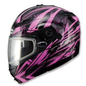 Gmax GM54S Highmark Snowmobile Helmet Pink/Black LG Helmets Gmax G2544406 TC-14