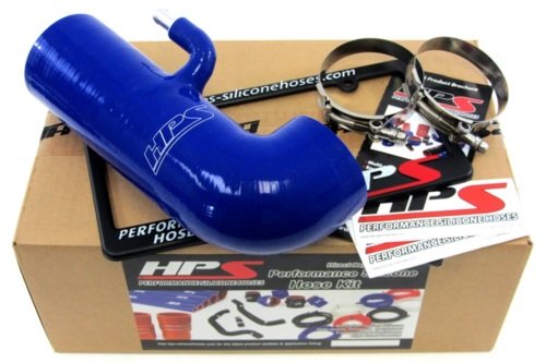 13-14 Subaru BRZ HPS Blue Reinforced Silicone Post MAF Air Intake Hose Kit Air Intake HPS 57-1231-BLUE02