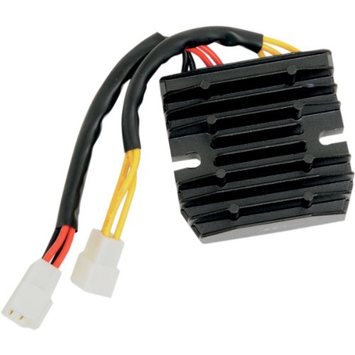 <ul> <li> All parts are new and built to OEM specifications</li> <li> 1 year warranty on all parts</li> <li> High quality cost effective replacement for OEM parts</li> </ul> <p> * Universal style wire leads only</p> <p> § Plug modification required</p> <p> + Regulator only</p> <p> ⡠Rectifier only</p> Touchup Paint Rick's Motorsport Electrics 27-10007H