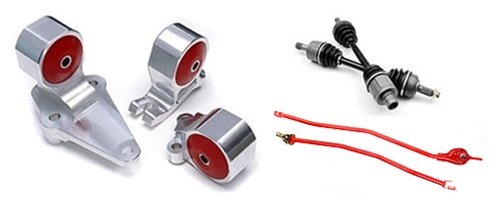 Innovative Mounts B19190 - Honda Civic EF Billet Conversion Package for B-Series Engines with Cable Transmission Transmission Mounts Innovative Mounts B19190