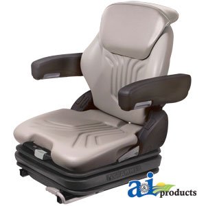 MSG75GGRV-ASSY Grammer Air Ride Seat Assembly, GRAY VINYL Body Grammer MSG75GGRV-ASSY