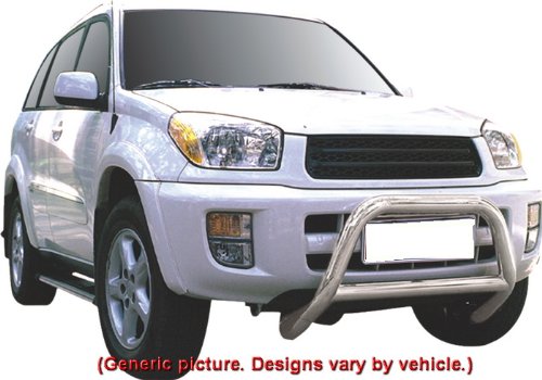 Premium Custom Fit 06-14 Toyota Rav4 Stainless Steel 2.5 Bumper Brush Nudge Bull Bar (Mounting Hardware included) Bumper Guards MaxMate WBT71677