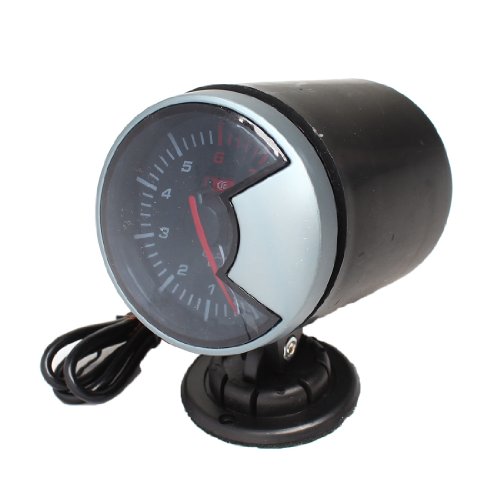 DC 12V Car Vehicle 7kg/cm2 65mm Diameter Oil Prerssure Gauge Meter Water Temperature Amico Amico