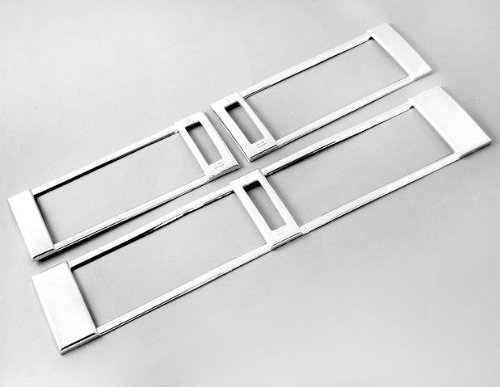 Chrome Air Condition A/C Air Vent Frame Trims for Mercedes-Benz W124 E-Class 86 to 94 Boots phgiveu CT-05-0001A