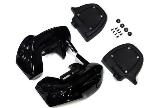 Body Kits TMS Fairing-LowerVented-Touring-SolidBlack