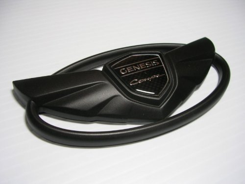 Hyundai Genesis Coupe H Replacement Hood Black Matte Emblem Set Emblems Hyundai