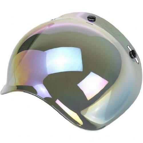 Biltwell Inc. Helmet Bubble Shield - Rainbow Mirror BV-RNB-00-SD Helmet Visors Biltwell BV-RNB-00-SD