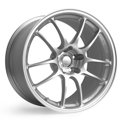 Enkei PF01- Racing Series Wheel, Silver (18x8.5 - 5x114.3/5x4.5, 35mm Offset) One Wheel/Rim Car Enkei 460-885-6635SP