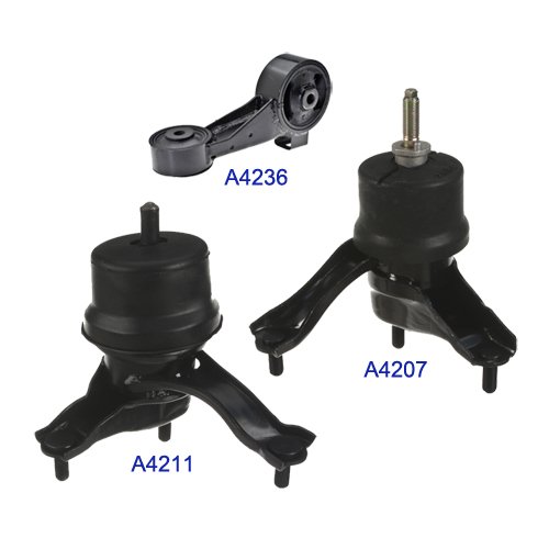 Engine Mounts Motor Max A4211 A4207 A4236