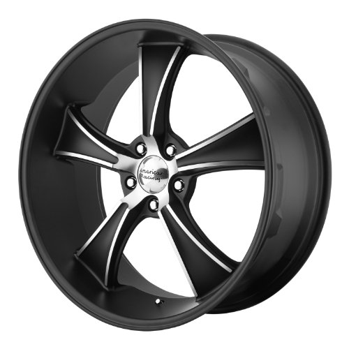 American Racing Hot Rod Blvd Wheel with Satin Black Machined (18x8/5x4.75) Car American Racing Hot Rod VN80588034700