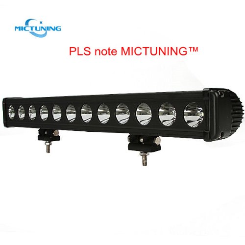 MICTUNING® Brand 22 Long Distance CREE Led Light Bar COMBO Flood/Spot Beam - 10W*12 Led 15000 Lumen - Heady Duty 4×4 off Road Jeep ATV UTV Lighting MicTuning MT-CHCR120