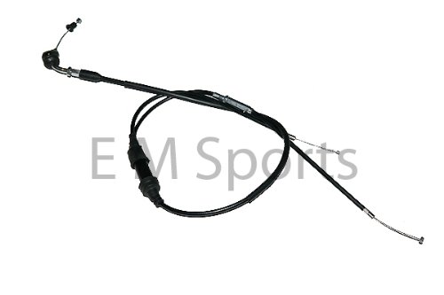 Dirt Pit Bike Yamaha PW50 Throttle Cable 50cc 1981 - 2009 Throttles Scooter Parts Unlimited PW50-Throttle-Cable