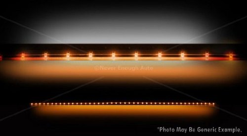 Recon 26413 48 BIG RIG LED Running Light Kit in Amber 2Pc Set Left & Right Side Bulbs Recon 26413