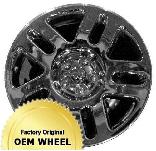 DODGE NITRO 20x7.5 5 DOUBLE SPOKES Factory Oem Wheel Rim- MACHINED-CLAD - Remanufactured Car Detroit Wheel and Tire HOL.2304-MCCCC-A