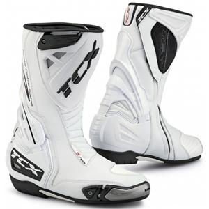 TCX S-Race Boots - 8.5 US / 42 Euro/White Boots TCX 7625BIAN-42