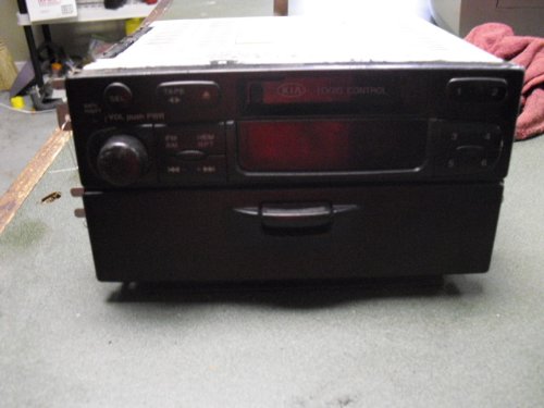 00 01 02 Kia Spectra Used Receiver Am Fm Radio Stereo Cassette Radio Accessories Kia 63001