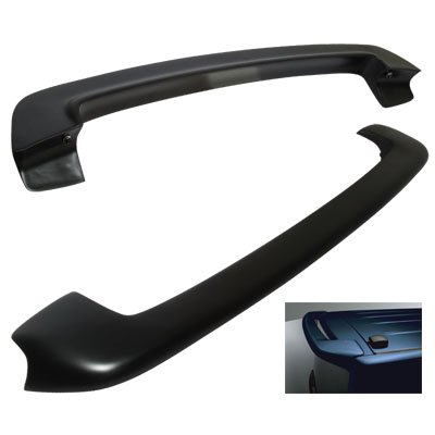 03-07 Scion xB Fiberglass Roof Spoiler Wing Black Body Remix Custom 2-SPF-SCXB040-BK