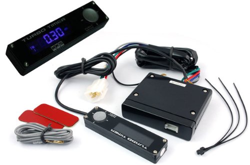 Universal JDM Turbo Timer Type 0 Blue Led Digital Display Fit For WRX Skyline EVO Boost Gauges MING MINGS-RC048-Blue