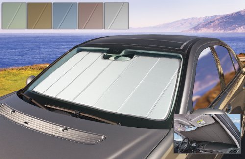 Covercraft Ultraviolet Heat Shield with Storage Bag, Color: Blue Metallic UV11204BL-UB Sunshades Covercraft UV11204BL-UB