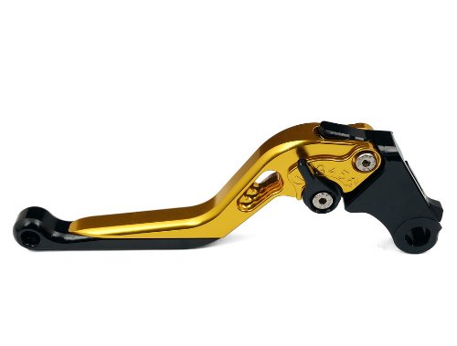 1 Piece Extendable gold CNC Adjustable Motorcycle Brake Lever Fit For SUZUKI GSR600/ABS 2006-2011( F-14) Handlebars MAO mao111-E-Brake-137-gold