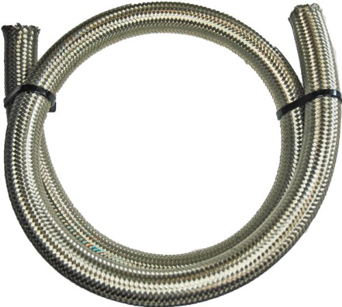 10 FT. -10 Aeroquip's AQP Braided Stainless Steel Racing Hose Flex Aeroquip GSS200-10-120