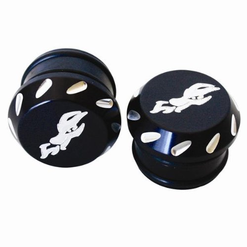 1.50in. Billet Tube End Cap - Black Anodized, Manufacturer: Dragonfire Racing, BILLET TUBE ENDCAP 1.50 ANOD Gas Caps Dragonfire Racing 521003