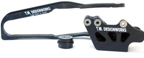 2012 Yamaha YZ450F Dirt Cross Multi-Purpose Chain Slide-N-Guide Kit FE2 Guide - Black, Manufacturer: T.M. Designworks, DIRTX MOTO CHN SLD/GLD KT BLK Chains & Sprockets T.M. Designworks 971701