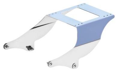 2008 Harley Davidson FLHR Road King Removable Trunk Mounts, Manufacturer: Fat Baggers, Inc., REMOVEABLE TRUNK MOUNT 96-08 Body Armor Fat Baggers 400571