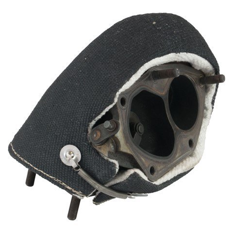 Heatshield Products 300544 Black Stealth Turbo Shield for T4 Turbo Flange Heat Shields HeatShield 300544