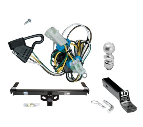 Class 3 Trailer Hitch Receiver Tow Kit w/ 1-7/8 Ball & Wiring for S-10 / S-15 Receivers ProSeries/Tow-Ready/Draw-Tite 51063-118359-40443-63817