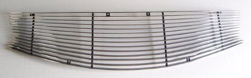 MaxMate 08-09 Nissan Altima Coupe Bolton Upper 1PC Horizontal Billet Polished Aluminum Grille Grill Insert Grille Inserts MaxMate BG-NI527