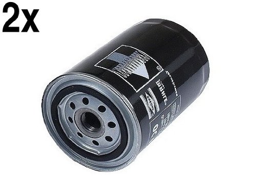Porsche 911 (65-71) 914-6 engine Oil Filter (x2) OEM Mahle Oil Filters MAHLE-KNECHT POR_90110720309412867 x2