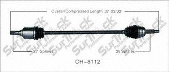 Half-Shaft Assemblies SurTrack CH-8112