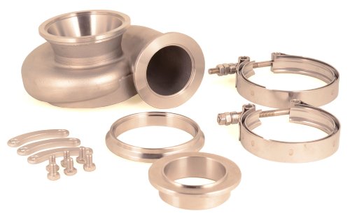 Tomioka Racing Stainless Steel Turbine Housing 0.82 AR 3 V-Band Inlet & Outlet for GT35 or GTX35 Wastegates Tomioka Racing TR-TAS1005