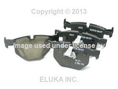 BMW Genuine Rear Brake Pad Set for 528i 528xi E60N Brake Pads BMW 34216784135