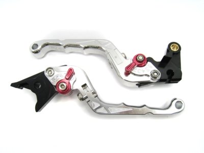 Thick Clutch Brake Levers SI for Kawasaki ZX7R ZX7RR 1989 90 91 92 93-99-02 03 Forward Controls Moto-777 XXD-LEV-FOL-THK-RD-SI-SI-ZX7R-F14C777