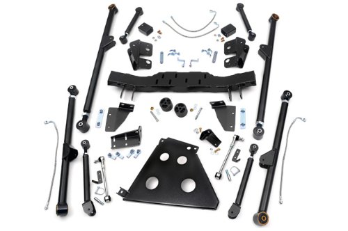 Rough Country 781 - X-Flex Long Arm Upgrade Kit for 4-6-inch Lifts for Jeep: Wrangler JK 4WD, Wrangler Unlimited JK 4WD Body Lift Kits Rough Country 781