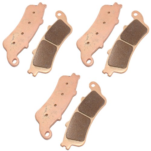 Front Rear Brake Pads HONDA 800 VFR800 VFR800A FI INTERCEPTOR ABS 1988-2005 Brake Pads Caltric SP122-SP122-SP122/1