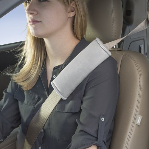 Seat Belt Pads High Road Organizers HR-DR-7505GRY