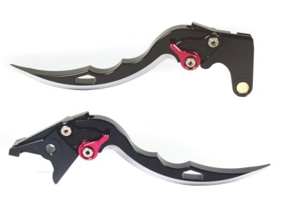 Moto-777 Blade Clutch Brake Levers for Suzuki GSXR750 2006 2007 2008 2009 2010 Forward Controls Moto-777 KY-LEV-RD-BK-GSXR750-F35S35