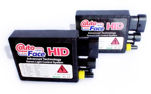 Pandamoto Hid Xenon Slim Ballasts 35W 2 Pcs Color Black Electrical Pandamoto 813AD