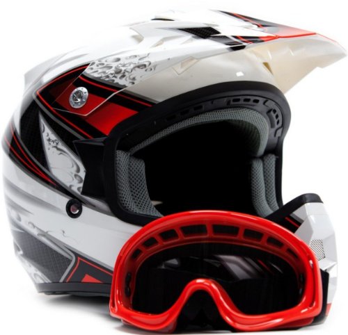 Helmets Typhoon Helmets YOMOTO65REDGOGREDCOXL