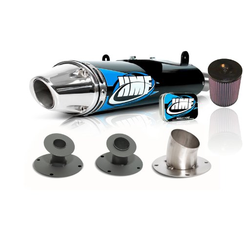 HMF Yamaha YFZ 450 2004 - 2010 Competition Slip On Exhaust Muffler & Jet Kit K&N Complete Systems HMF Engineering 141403706186-JETKN0410