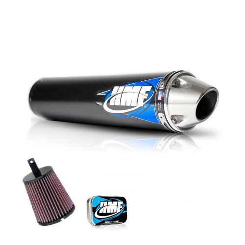 HMF Suzuki LTZ 400 2003 - 2008 Competition Full Exhaust Muffler & Jet Kit + K&N Complete Systems HMF Engineering 136264606186-JETKN