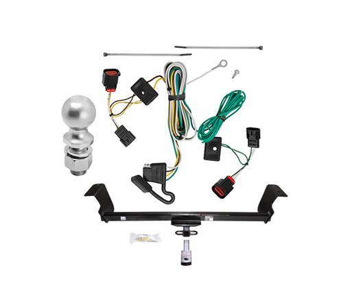 Class 2 Trailer Hitch Receiver Tow Kit w/ Wiring & 2 Ball for Volkswagen Routan Receivers PROSERIES TOWREADY 51192-118490-63821